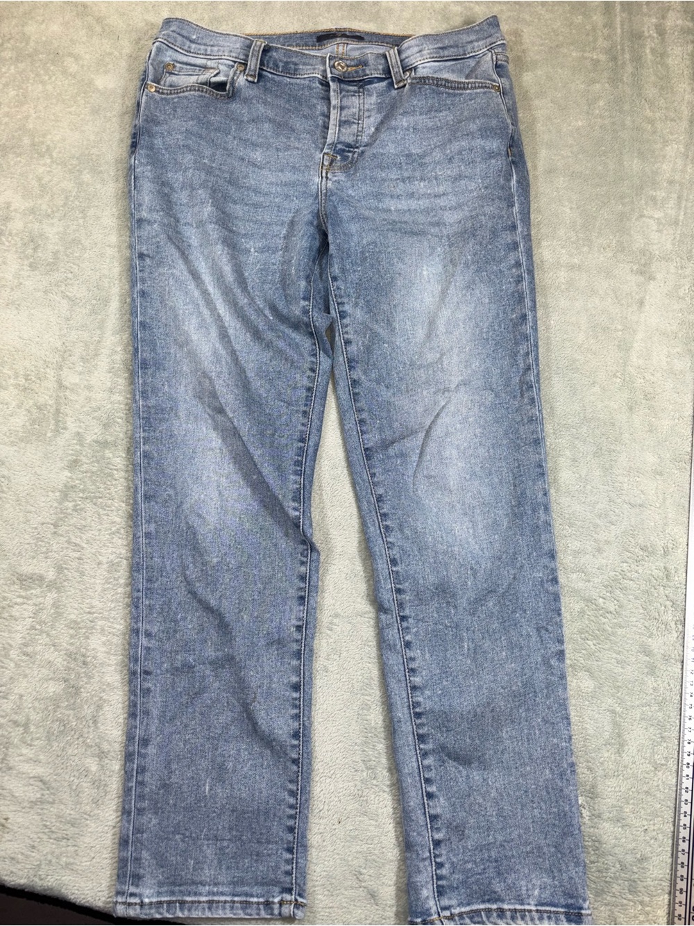 7 For All Mankind Straight Leg Jeans - Size 28